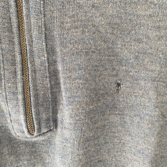 Banana Republic Merino Wool Quarter Zip Sweater - Flawed - Picture 4 of 7